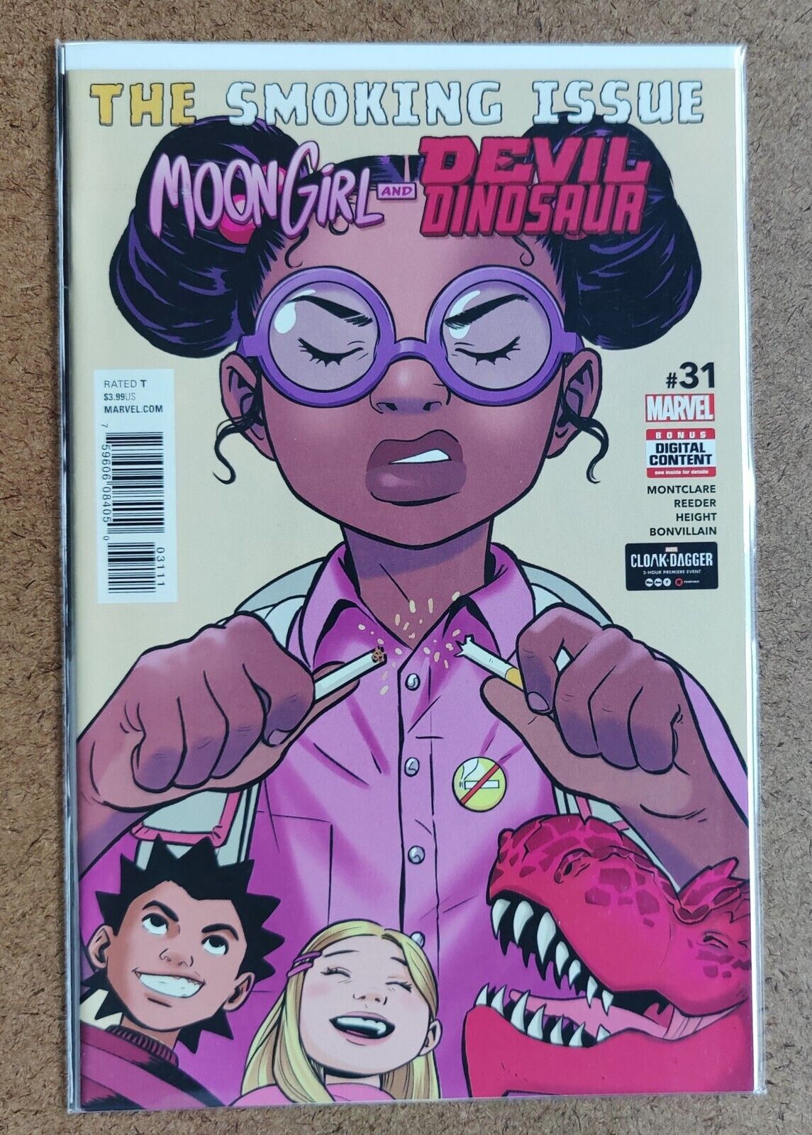 Moon Girl and Devil Dinosaur #31 Regular Natacha Bustos Cover 2018