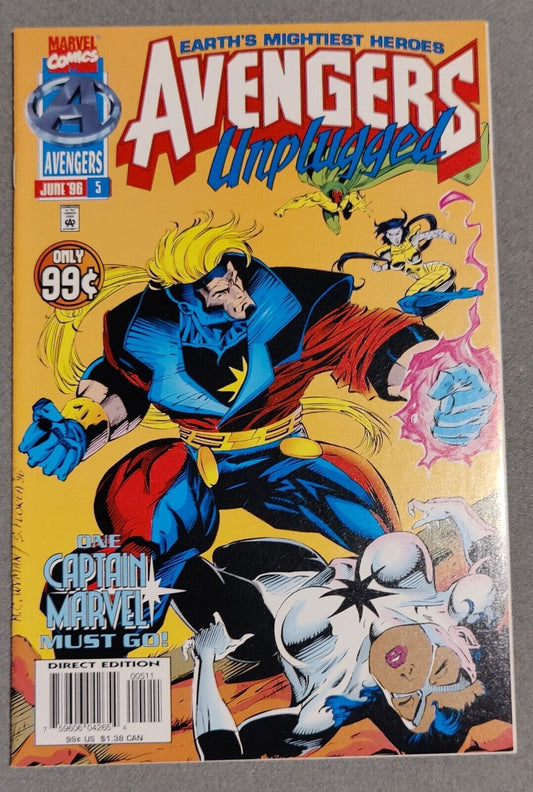 Avengers Unplugged #5 June 1996 Monica Rambeau as Photon