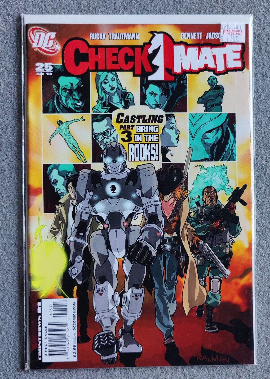 Checkmate #25 July 2007 DC Comics