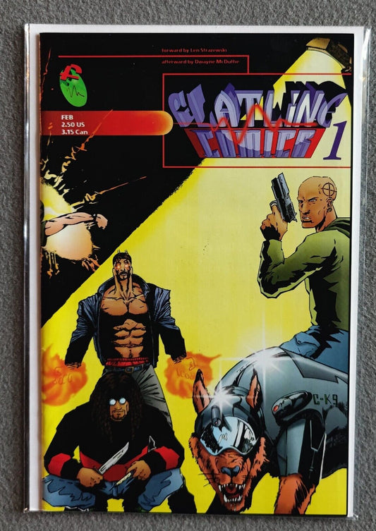 Flatline Comics #2 1993 Flatline Comic Book Company Signed