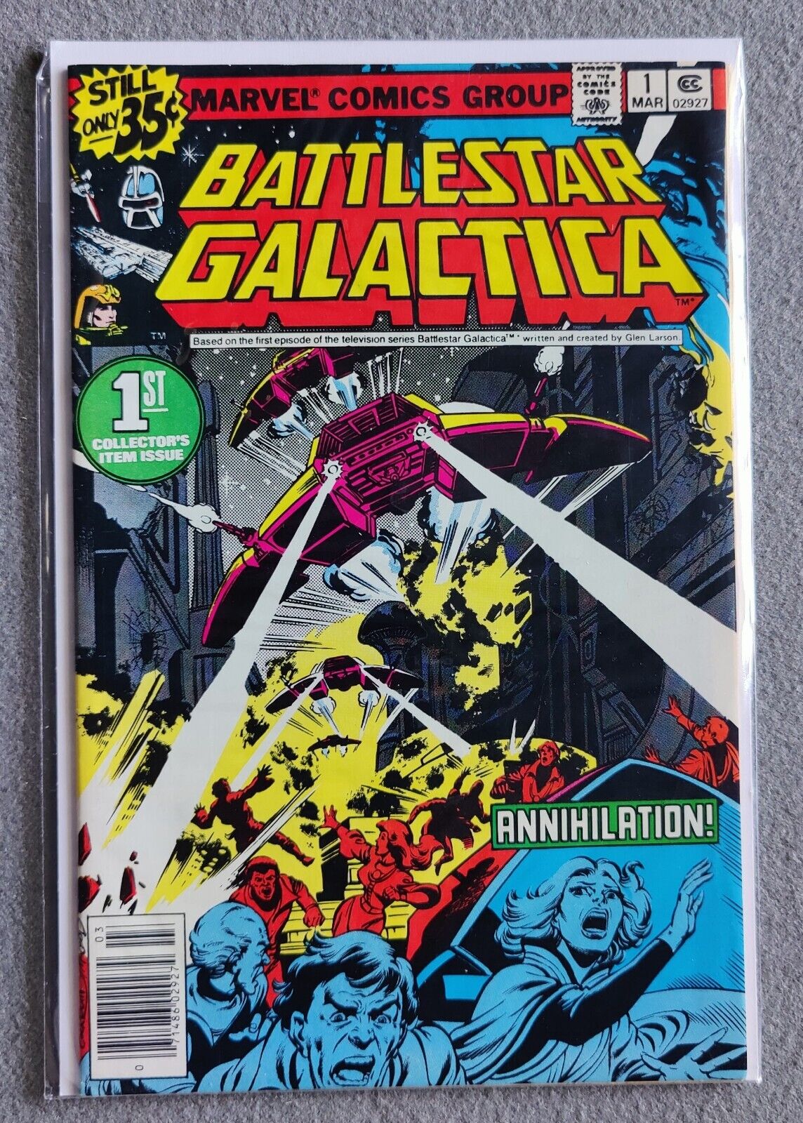 BATTLESTAR GALACTICA COMIC #1 MARVEL MARCH 1979