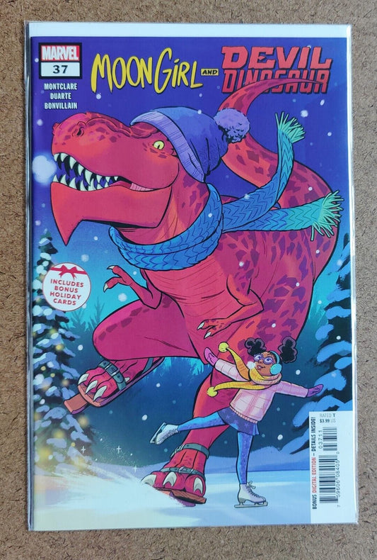 Moon Girl And Devil Dinosaur #37 Marvel 2018 Natacha Bustos Cover