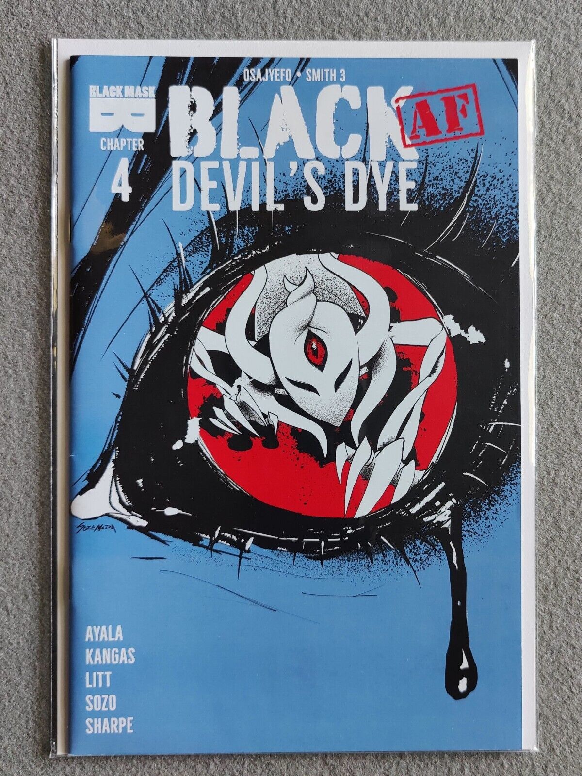 Black AF Devil's Dye #4 / Early Sozomaika Cover / Black Mask Comics 2019