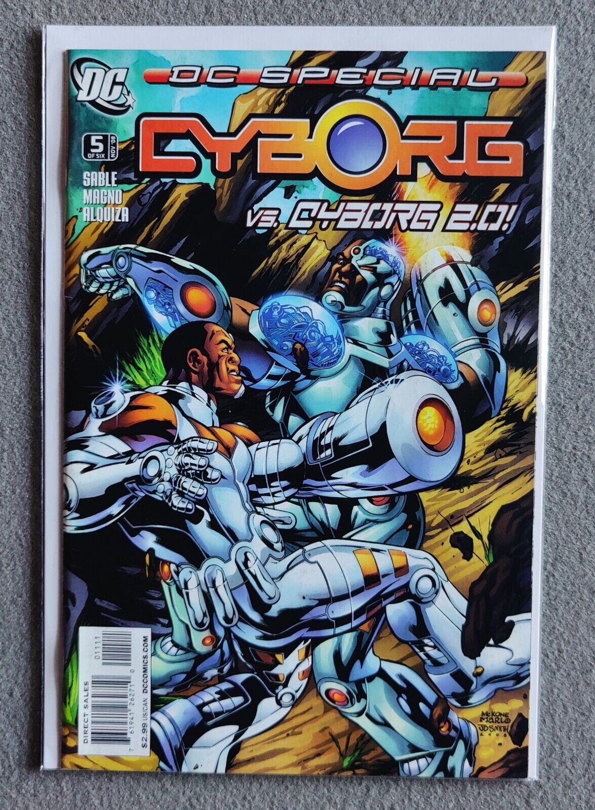 DC Comic Special Cyborg #5 July 2008