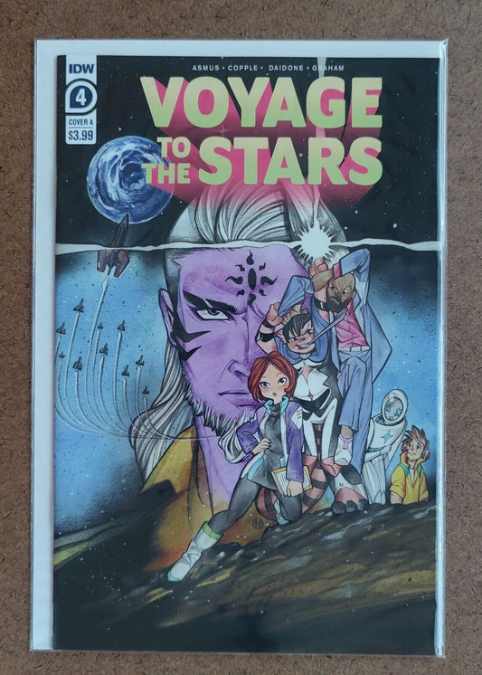 Voyage To The Stars  #4A IDW Peach Momoko Cover