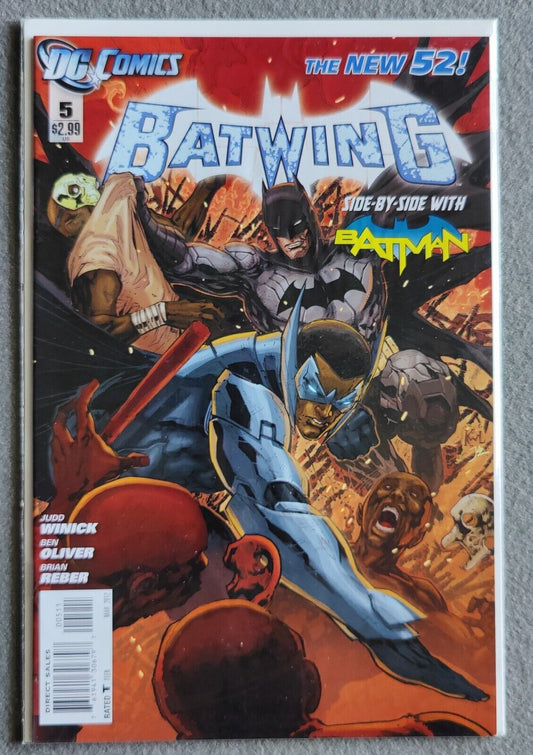 Batwing #5 DC Comics 2012 1st App Josiah Kone