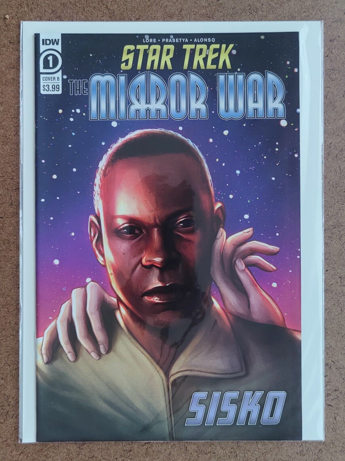 Star Trek: The Mirror War - Sisko #1B IDW Ejiwa Evenebe Cover