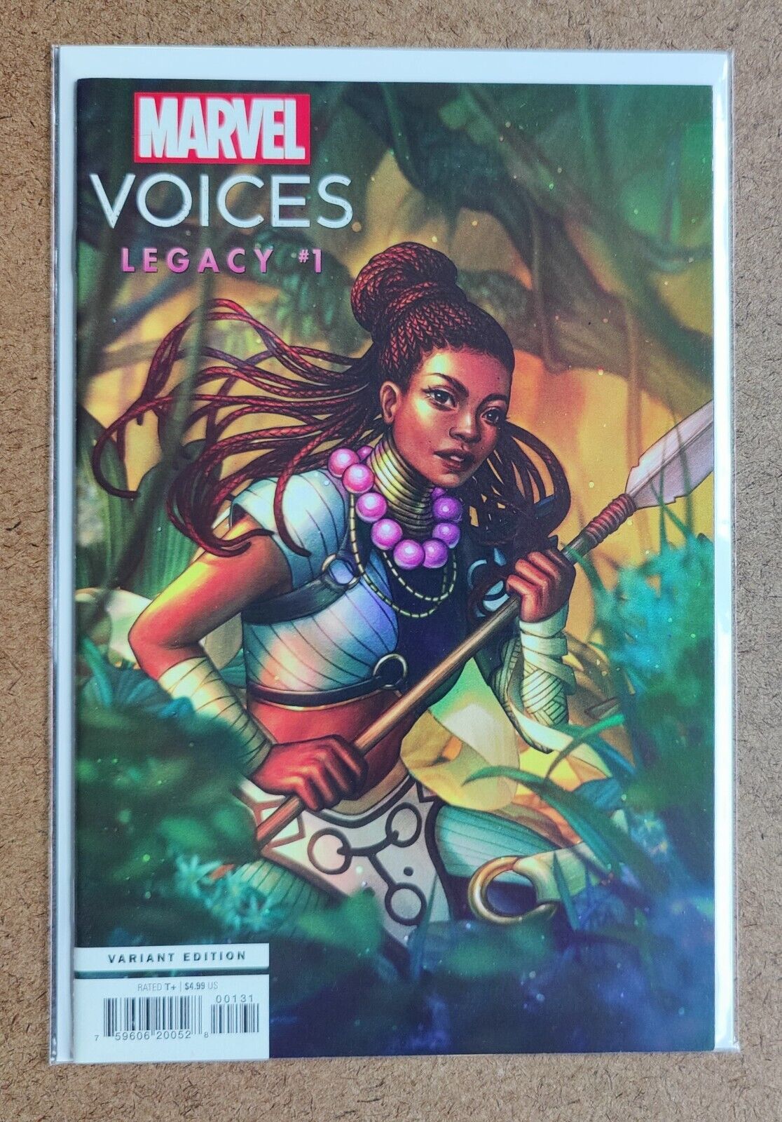 Marvel's Voices Legacy #1C Edge Variant 2021