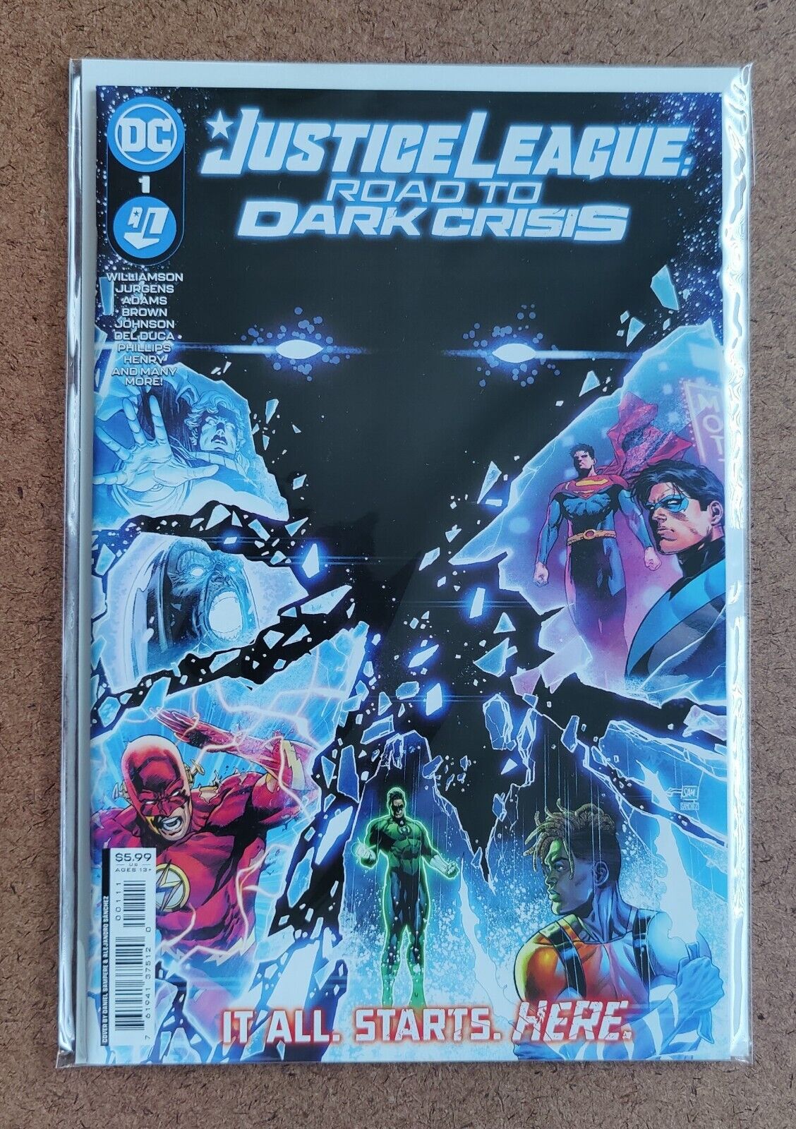 Justice League Road to Dark Crisis #1 Select Cover DC Comics 2022