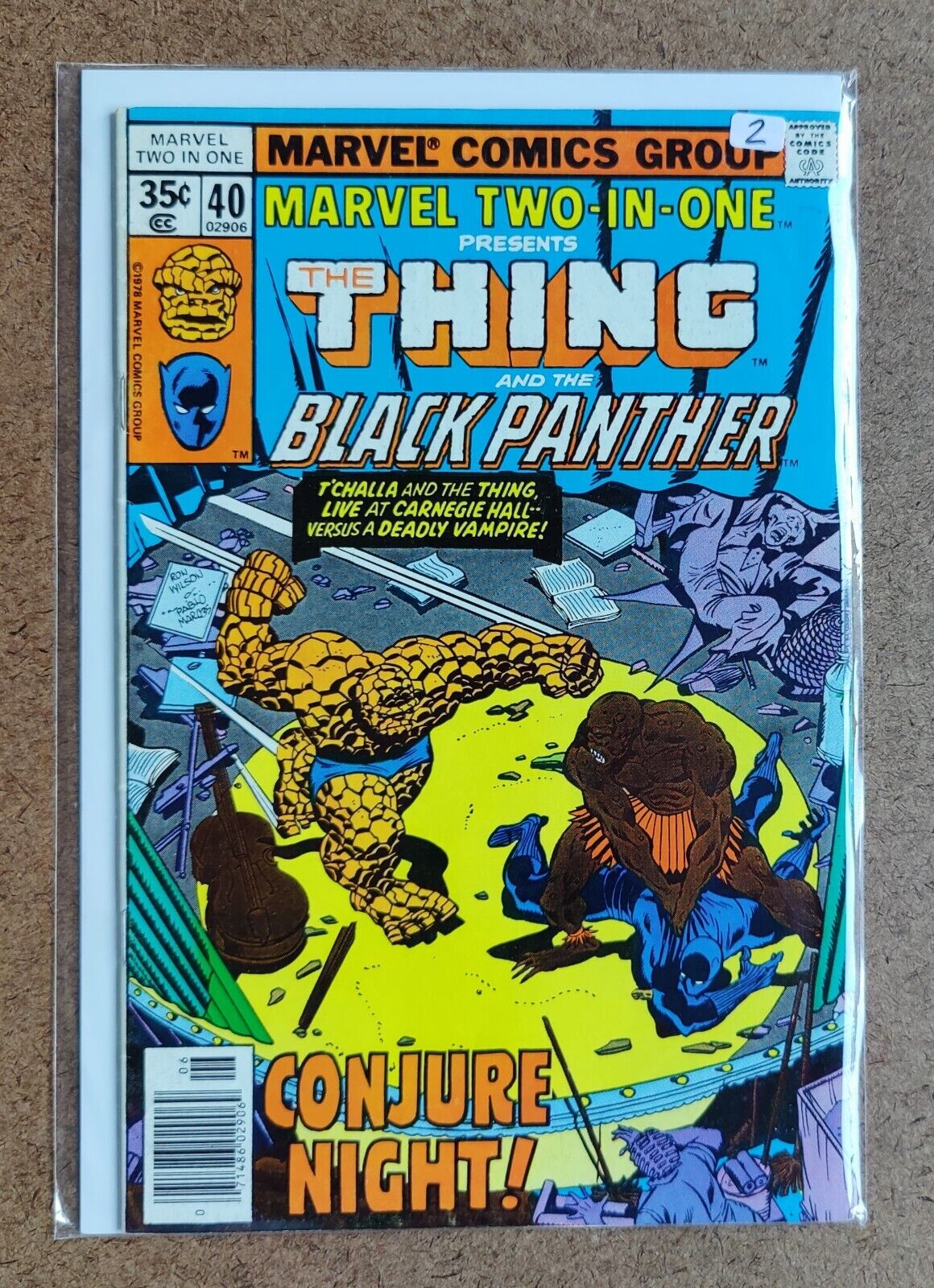 Marvel Two-In-One #40  Marvel Comics (1978)