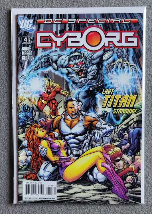 DC Comic Special Cyborg #4 July 2008