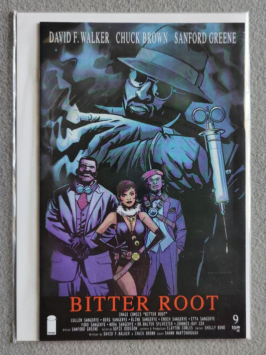 BITTER ROOT #9B Martinbrough New Jack City 1st Print Image 2020