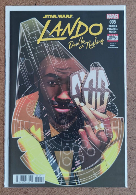 Star Wars: Lando: Double Or Nothing  #5A 2018 W. Scott Forbes Regular Cover