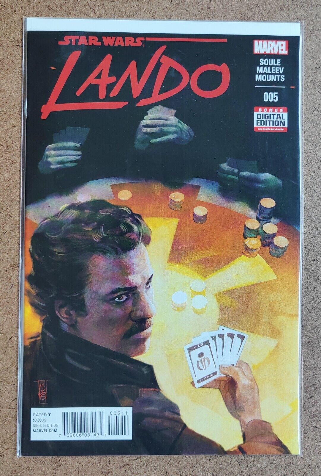 Star Wars: Lando #5A 2015 Regular Alex Maleev Cover 1st app. Chanath Cha