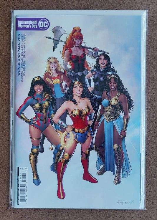 Wonder Woman #785C DC Comics International Women’s Day Variant Cover 2022