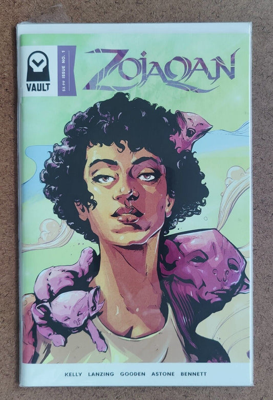 Zojaqan  #1 Vault Comics 2017 1st App Shannon Kind