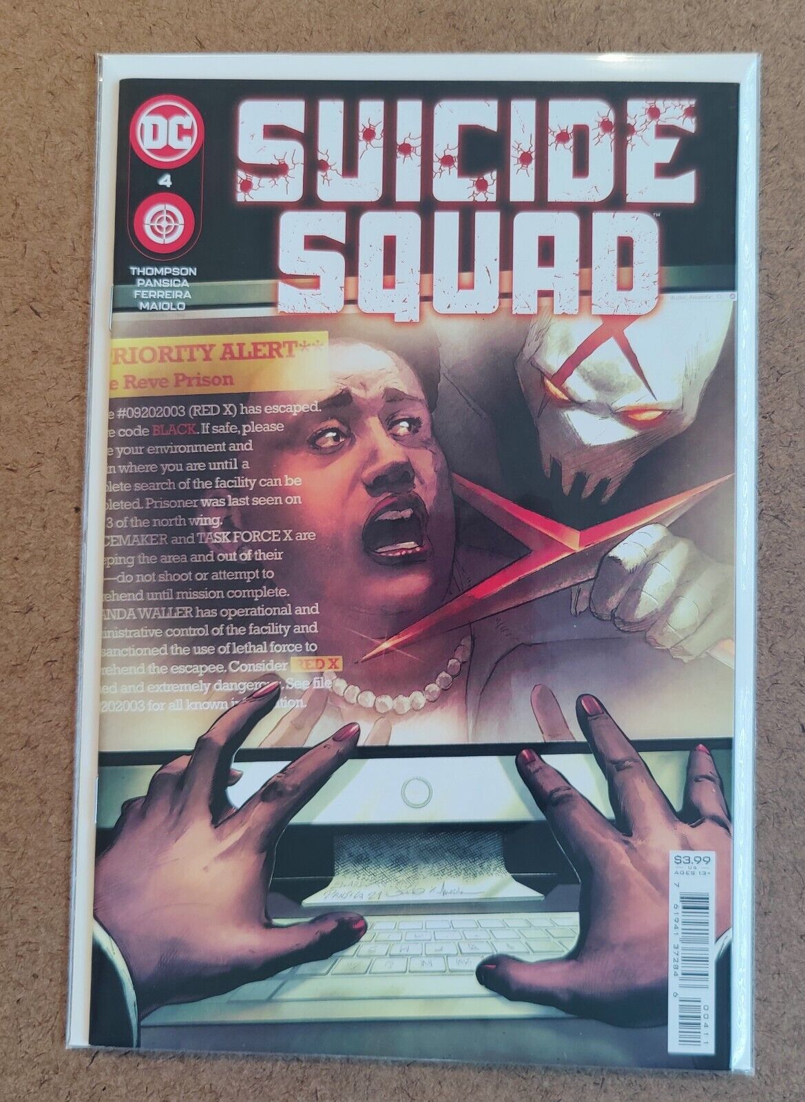 Suicide Squad, Vol. 6  #4A DC Comics 2021 Regular Eduardo Pansica Cover