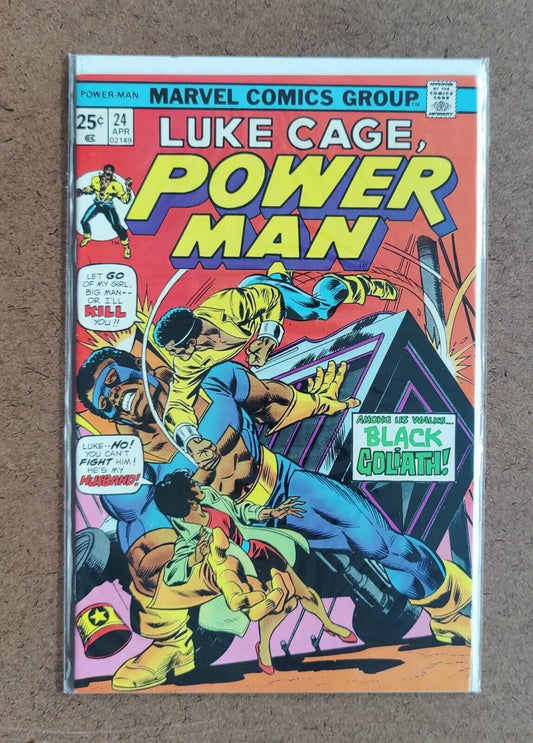 Power Man #24 1st app. Black Goliath Marvel Comics 1975