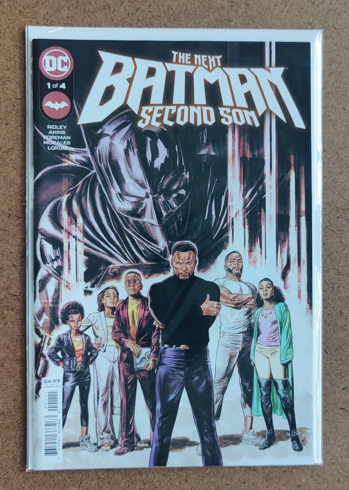 The Next Batman Second Son #1A Lashley Cover DC 2021 1st app. of Tyler Arkadine