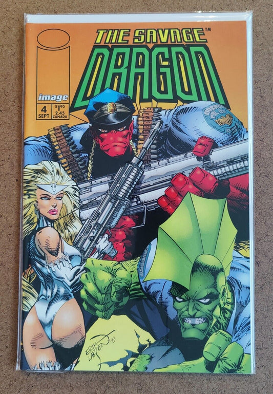 Savage Dragon, Vol. 2 #4 Image Comics 1993 1st app. Savage Dragon