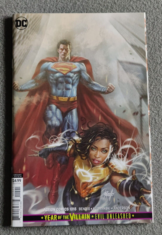 Action Comics #1015b Superman DC Comics 2019 Lucio Parrillo Card Stock Cover