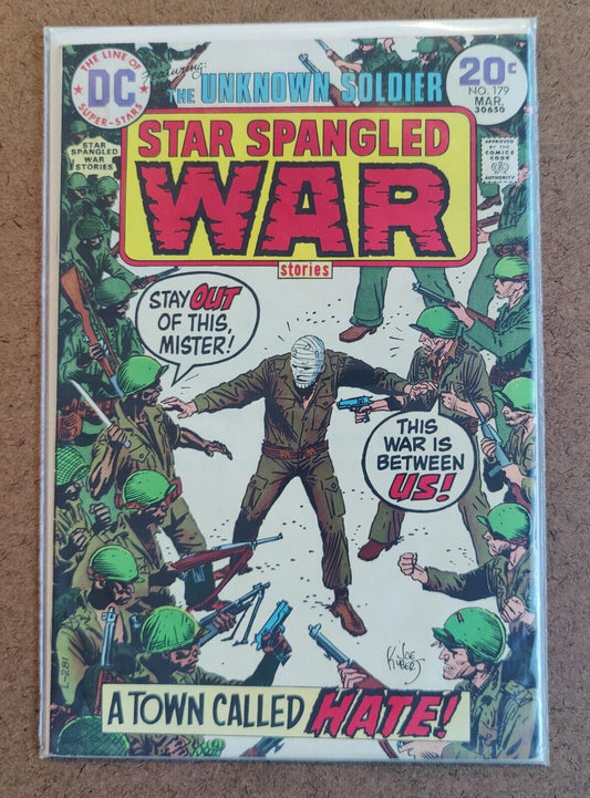 Star Spangled War Stories, Vol. 1  #179 DC Comics  A Town Called Hate 1974