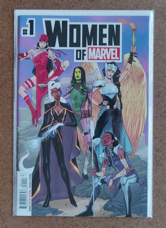 Women of Marvel #1A Marvel 2021 Regular Sara Pichelli Cover