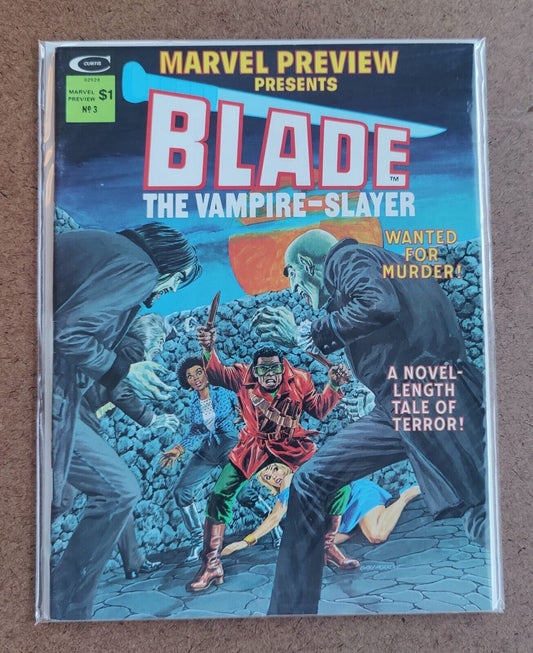 Marvel Preview Presents #3 Blade The Vampire-Slayer 1975