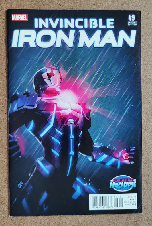 Invincible Iron Man #9B Age Of Apocalypse Cover Turcotte Variant