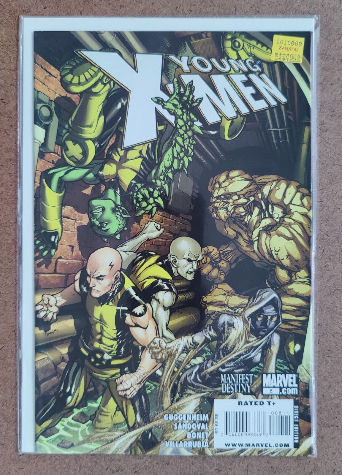 Young X-Men #8 Marvel 2009 1st App Cipher Alisa Tager