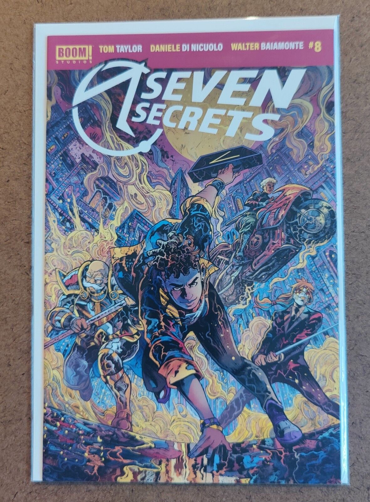 Seven Secrets #8B Boom Studios 2021 Variant Vincenzo Riccardi Cover