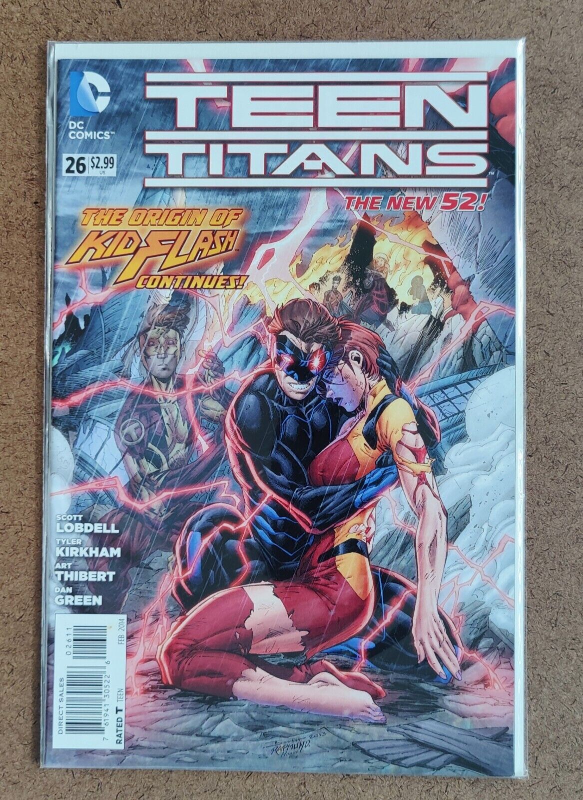 Teen Titans #26A DC Comics 2014 Brett Booth Regular Cover