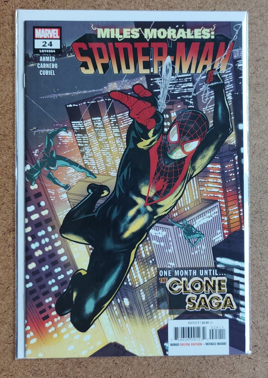 Miles Morales Spider-Man #24A Ahmed Ms Marvel Clone Saga Variant 2021