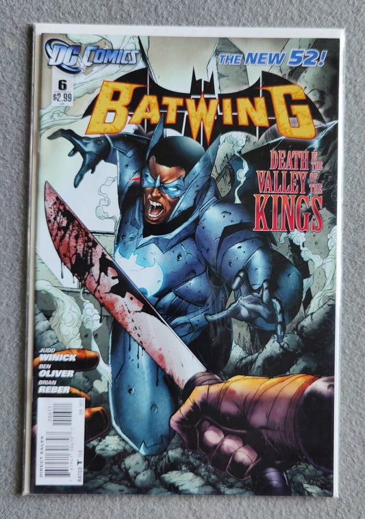 Batwing #6 DC Comics 2012 1st App Diety