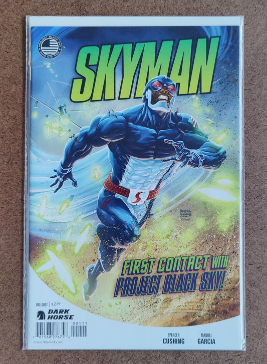 Skyman One-Shot Dark Horse 2014 1st App Skyman Eric Reid