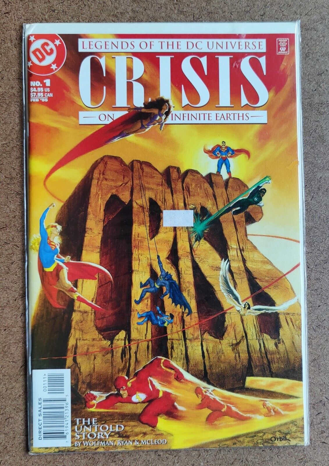 Legends of the DC Universe Crisis on the Infinite Earths #1 Justice Alliance