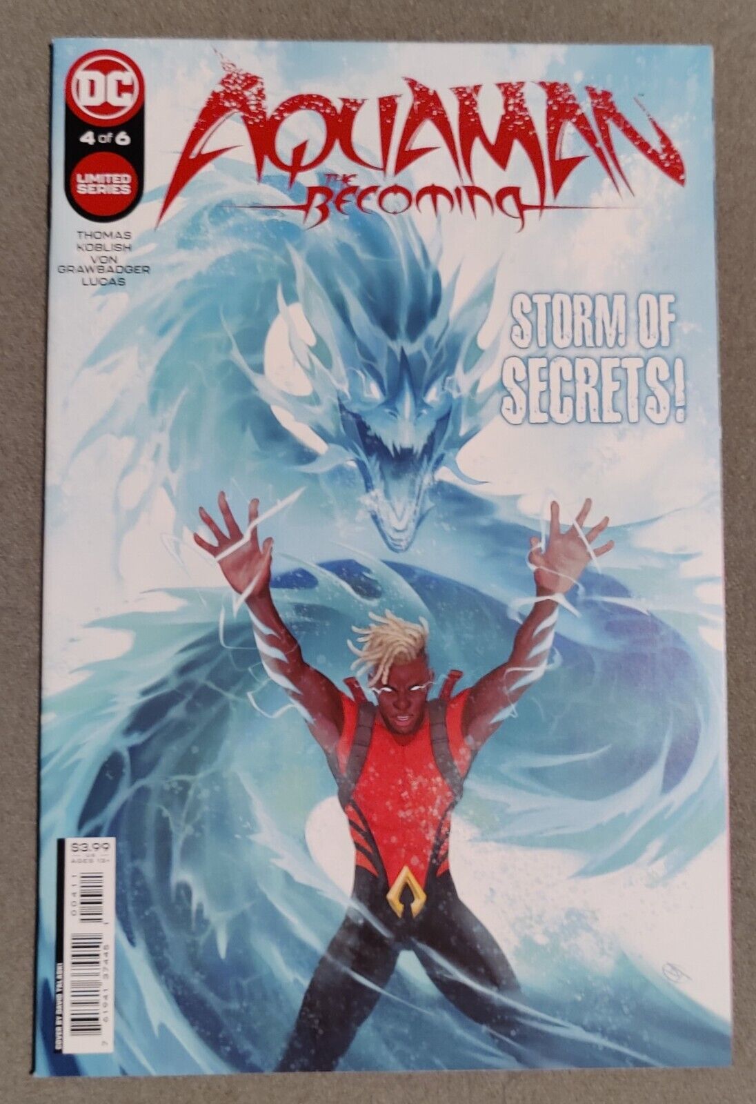 Aquaman The Becoming #4 DC 2021 VF/NM Comics