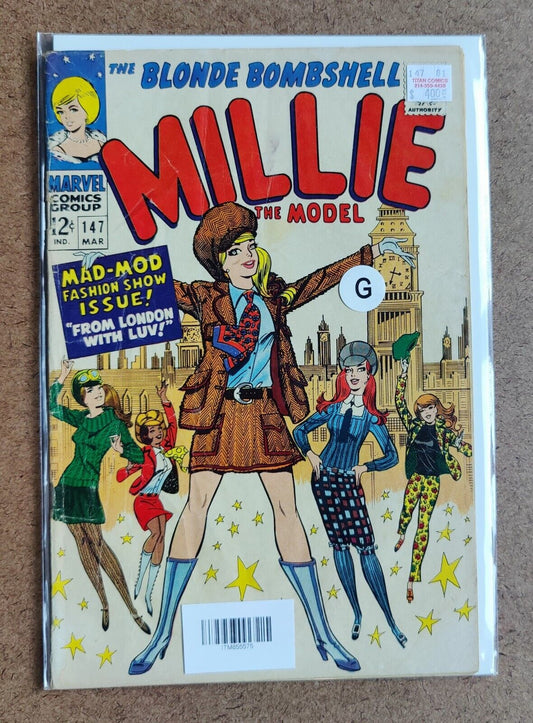 Millie the Model #147 Marvel Comics March 1967