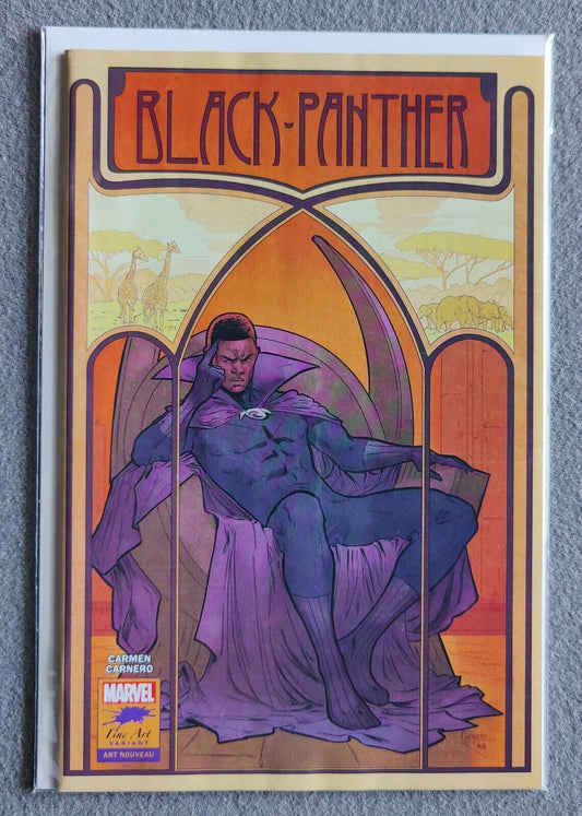 Black Panther #25F 2021 Carmen Carnero Stormbreakers Cover Marvel Comics