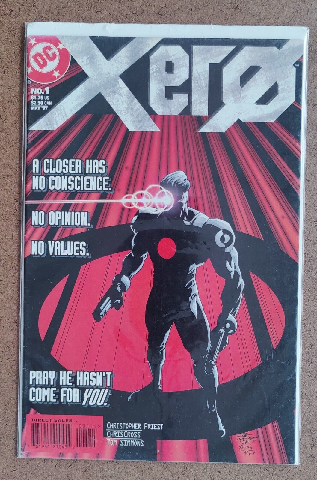 Xero #1 DC Comics 1997 1st App of Xero Coltrane Walker