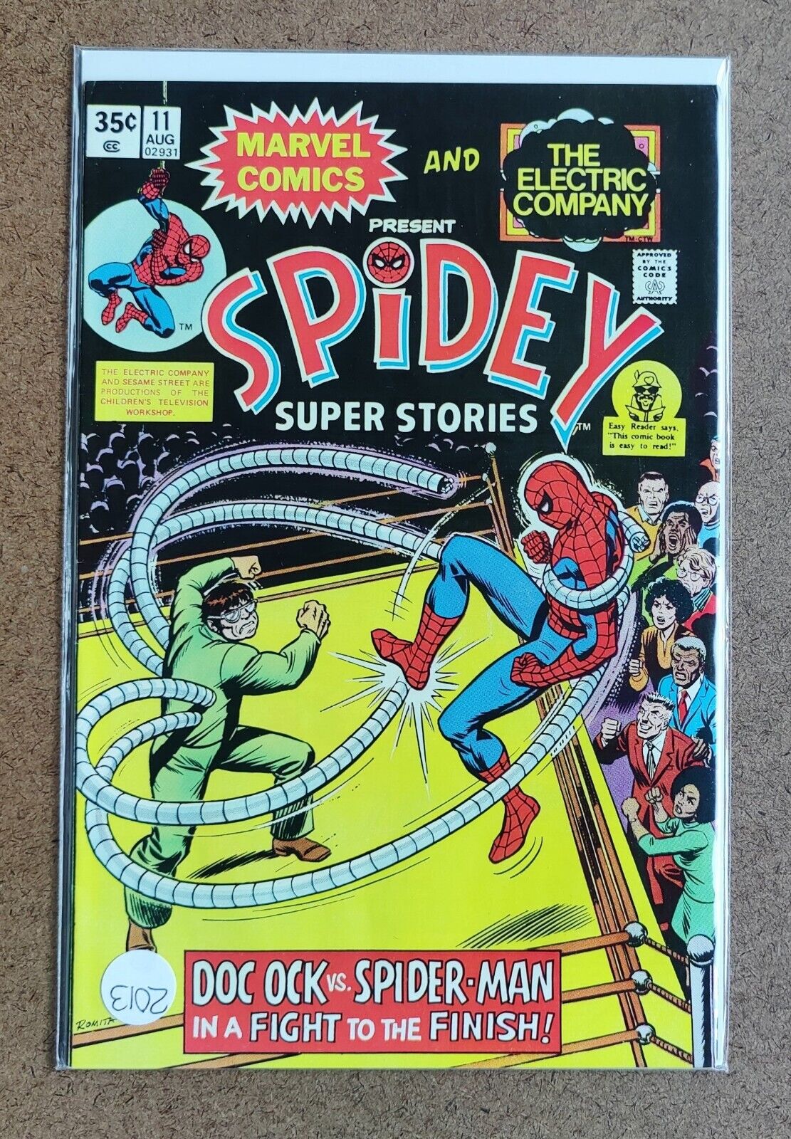 Spidey-Super Stories #11 Marvel 1975 1st Black Spider-Woman! Beautiful Book