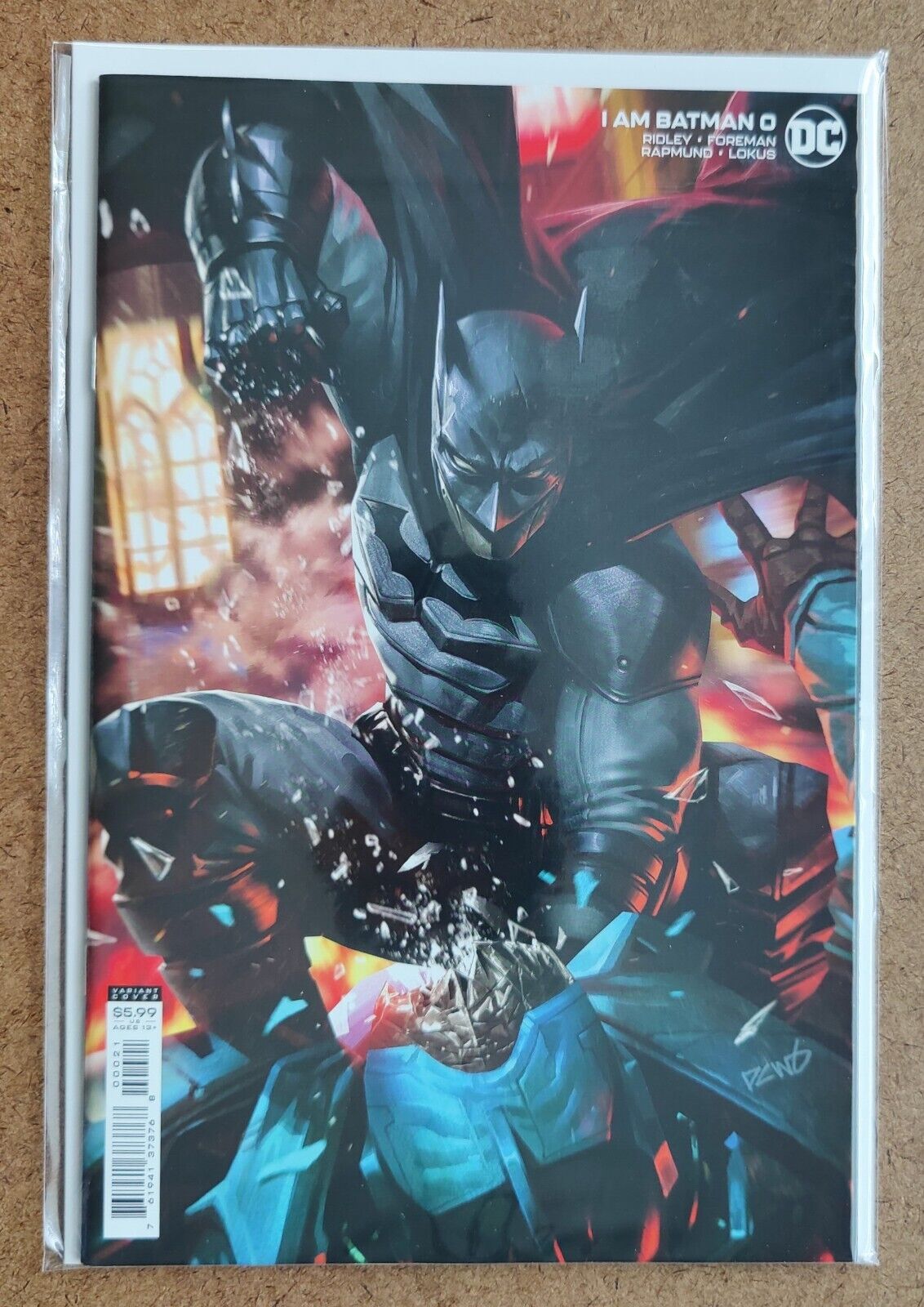 I Am Batman #0B Derrick Chew Card Stock Variant 2021