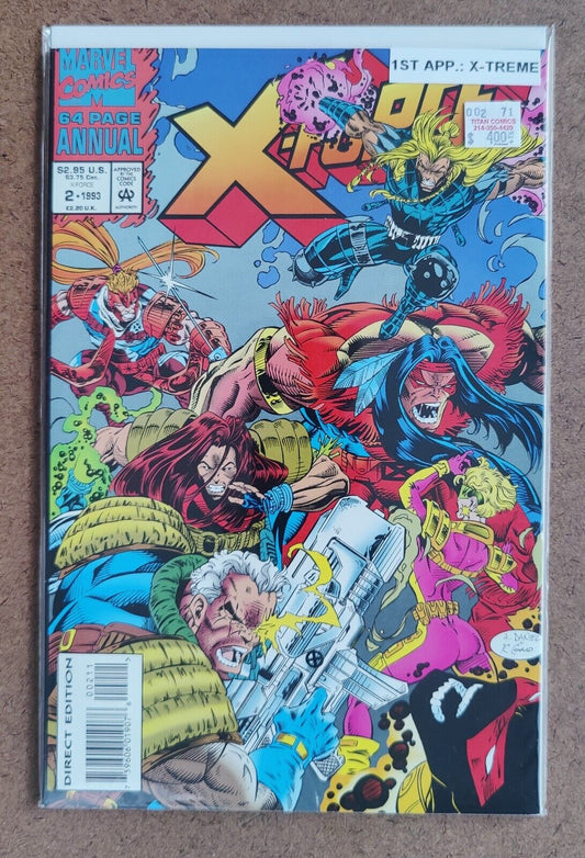 X-Force Annual  #2 Marvel 1993 1st app. of Adam X