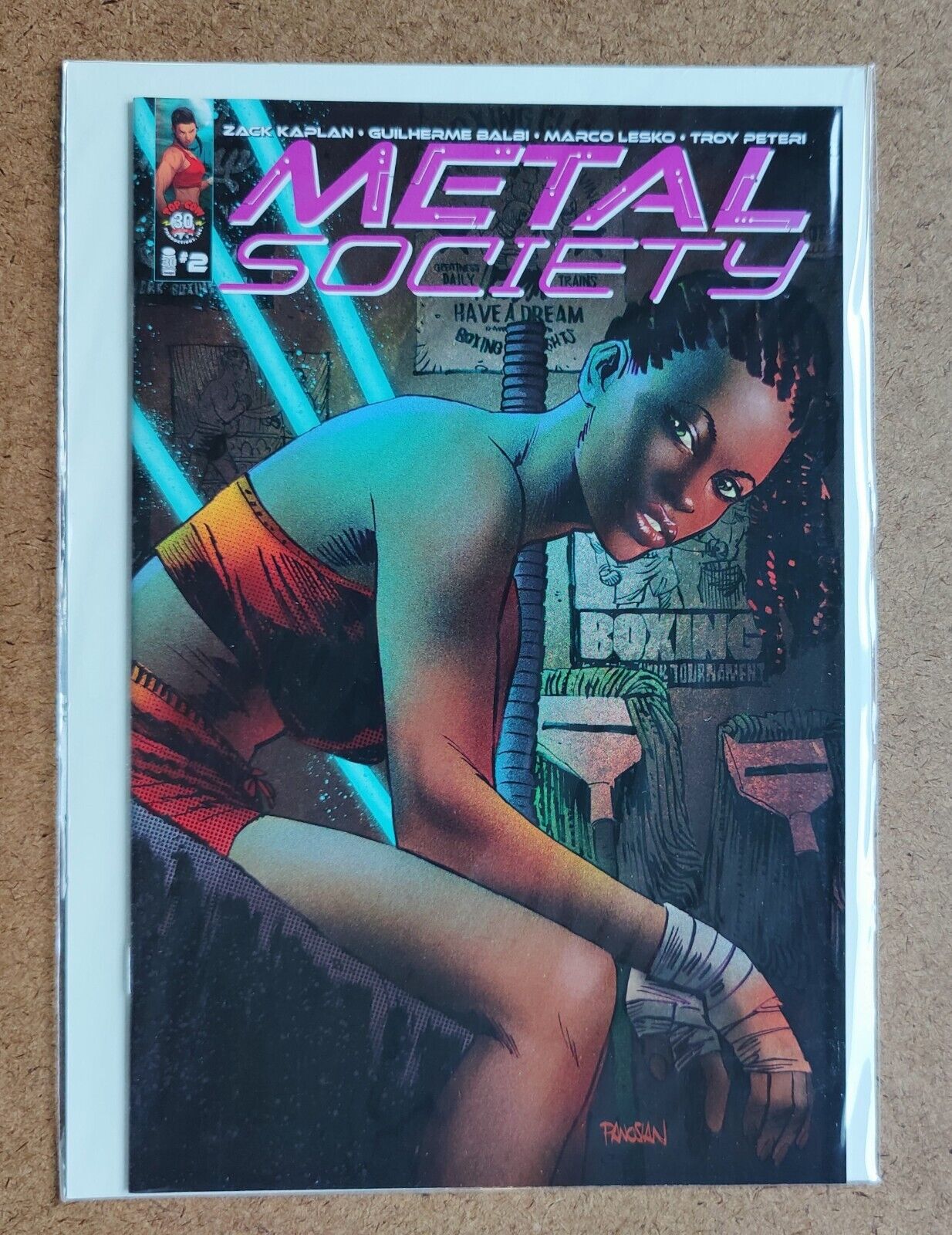 Metal Society #2 B Dan Panosian Variant Image Comics 2022