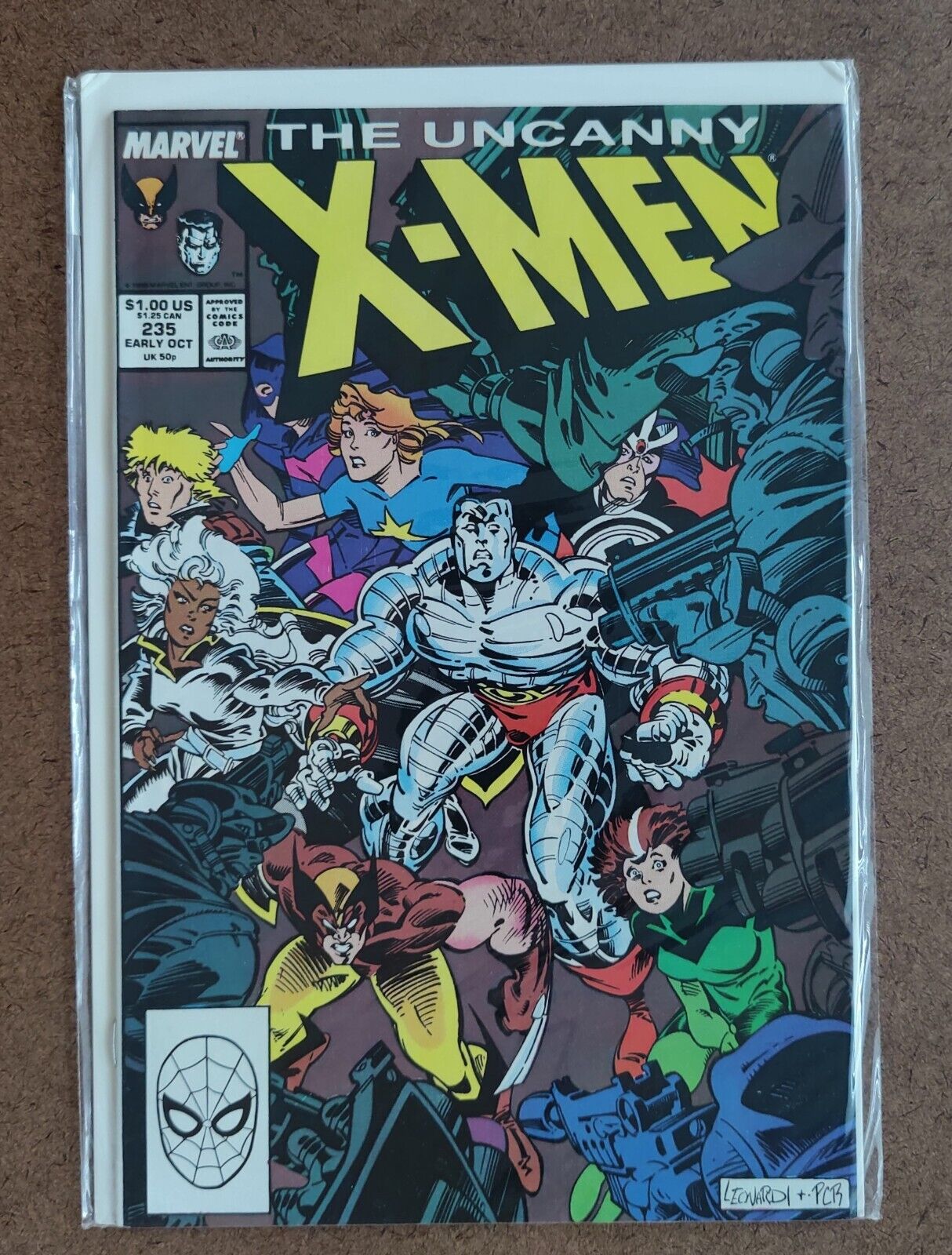 Uncanny X-Men, Vol. 1  #235A Marvel 1988 Direct Edition