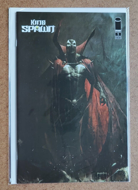 KING SPAWN #1A Image Comics 2021 Regular Puppeteer Lee Cover