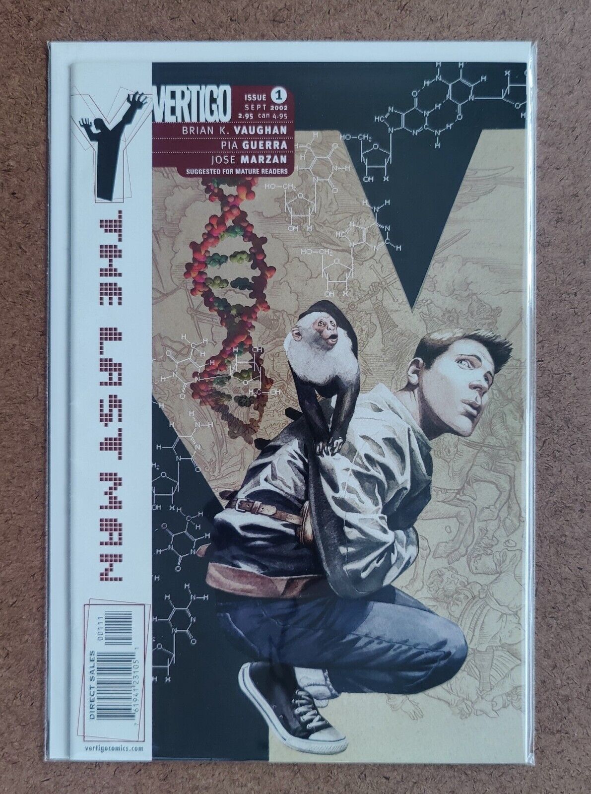 Y The Last Man #1 Vertigo 2002 1st App Yorick Agent 355 Vaughan High Grade