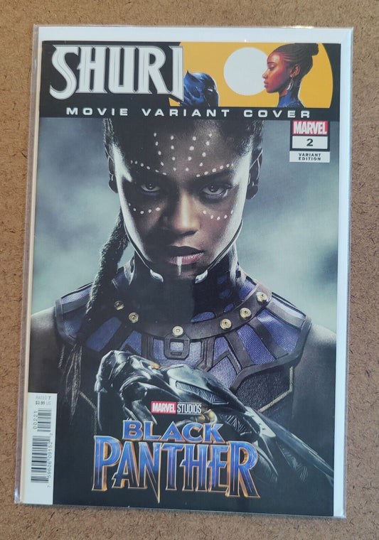 Shuri #2 1:10 Movie Variant Cover Marvel Black Panther Comic NM 2018