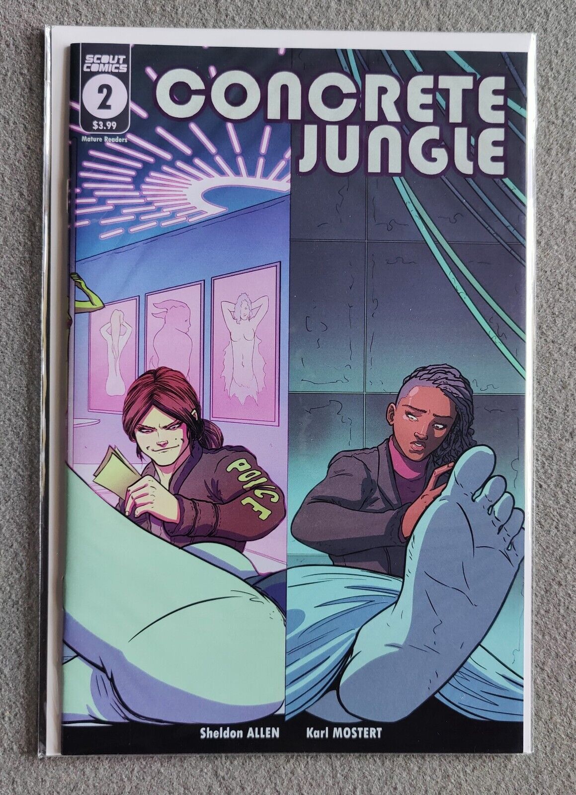 Concrete Jungle #2 Comic Book 2020 NM Sheldon Allen Scout Comics