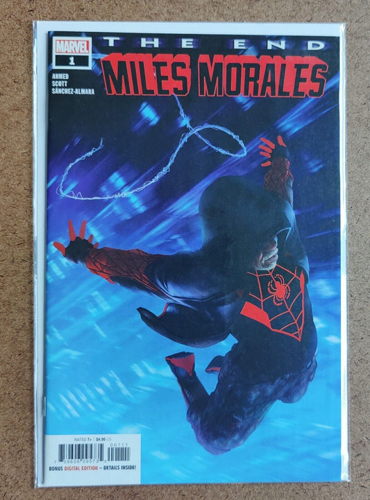 Miles Morales: The End #1 Rahzzah Variant Cover Marvel Comics 2020